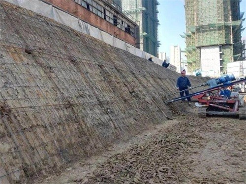 路北建筑边坡支护